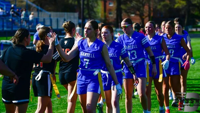 Sartell and St. Cloud Tech high school girls help bring spring football to Minnesota