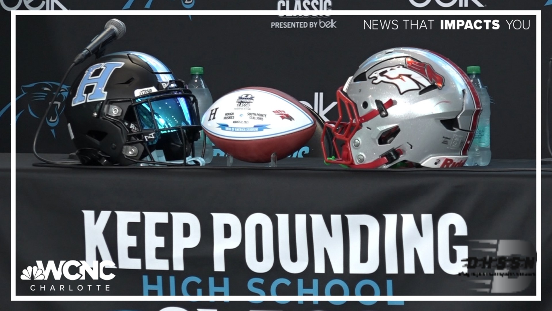 Four Charlotte area schools to feature at Bank of America Stadium in Keep Pounding Classic
