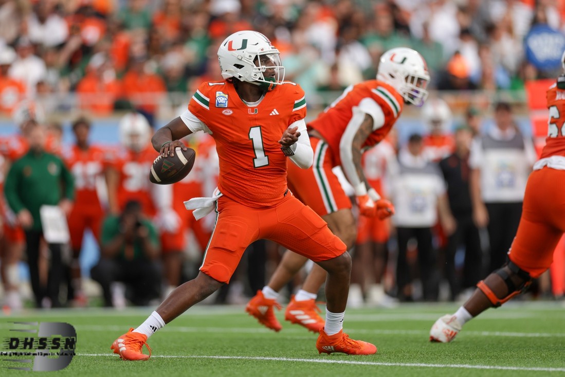 Miami QB Cam Ward not taking field at combine, will throw March 24