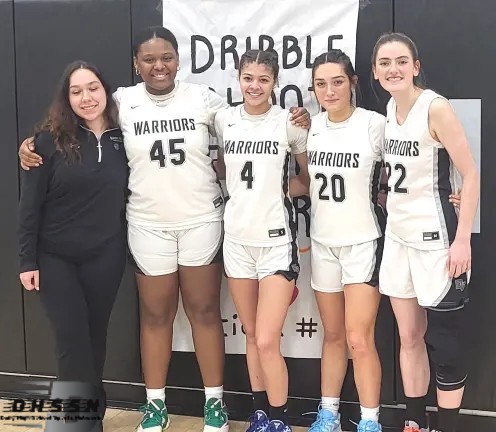 DV girls’ basketball celebrates big wins at Senior Night